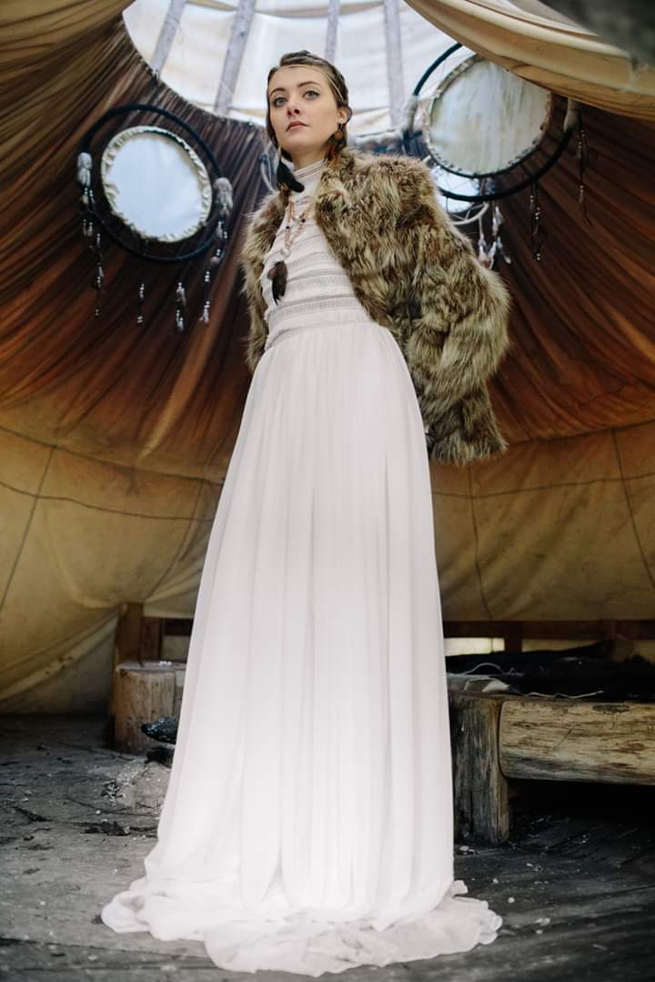 Robe de mariée sur mesure Justine Fectay